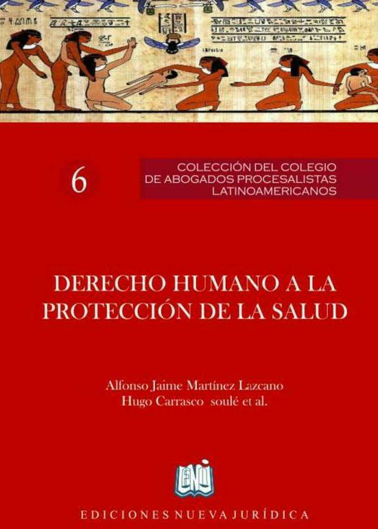 LIBRO 6. DERECHO HUMANO A LA PROTECCIÓN DE LA SALUD