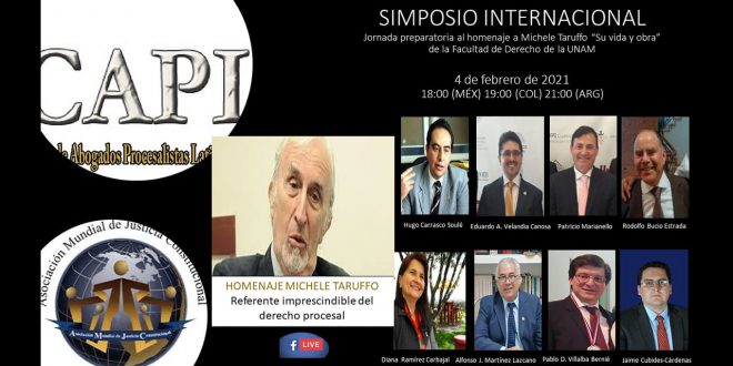 SIMPOSIO INTERNACIONAL HOMENAJE MICHELE TARUFFO