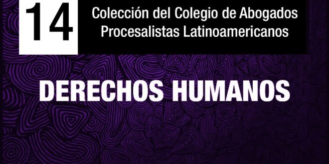 Derechos humanos. Editorial Primera Instancia