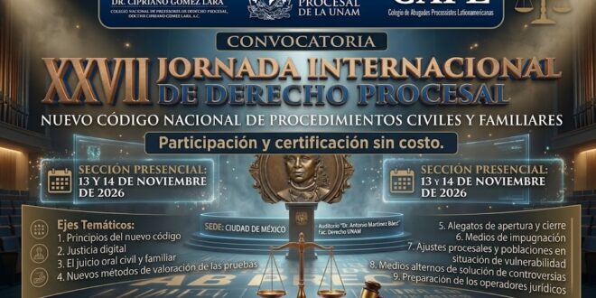 XXVIII JORNADA INTERNACIONAL DE DERECHO PROCESAL
